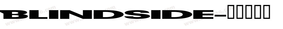 Blindside字体转换