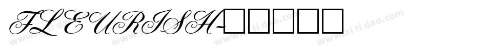 FLEURISH字体转换
