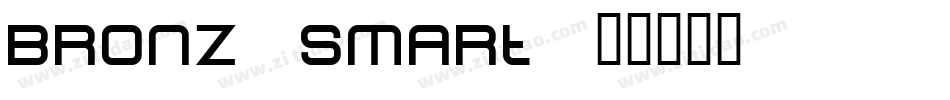 Bronz-Smart字体转换