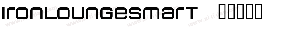 IRONLOUNGESMART字体转换
