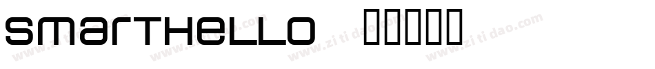 SMARTHELLO字体转换