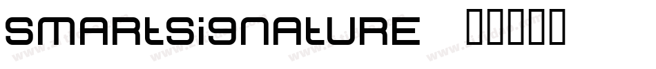 SmartSignature字体转换