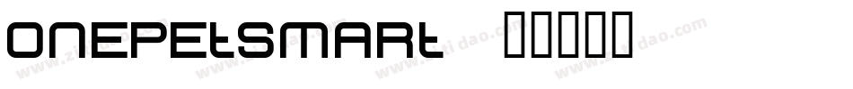 onepetsmart字体转换