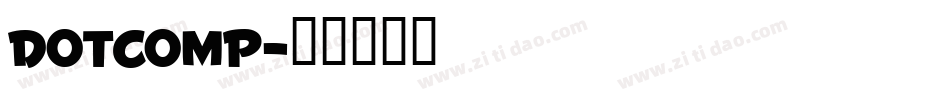 dotcomp字体转换