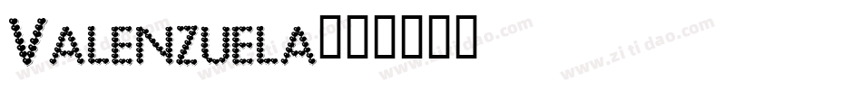 Valenzuela字体转换