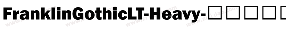 FranklinGothicLT-Heavy字体转换