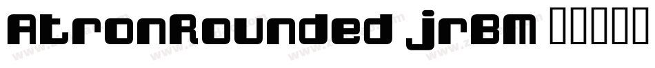AtronRounded-jrBM字体转换