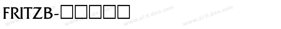 FRITZB字体转换