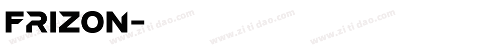 Frizon字体转换