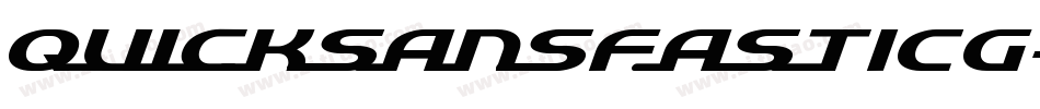 QuicksansFastICG字体转换