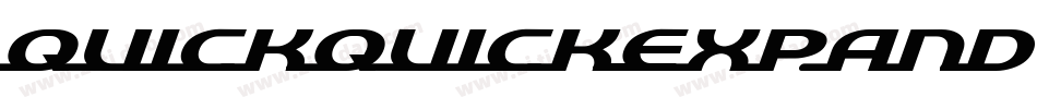 quickquickexpand字体转换