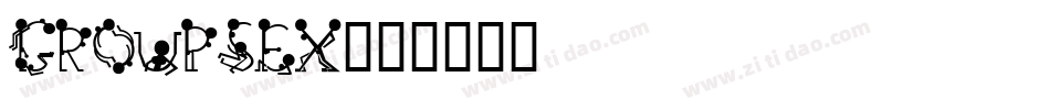 GROUPSEX字体转换