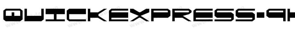 Quickexpress-9Kry字体转换