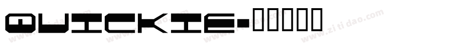 Quickie字体转换