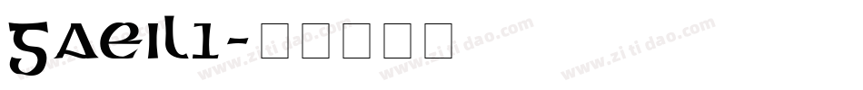 GAEIL1字体转换