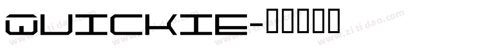 Quickie字体转换