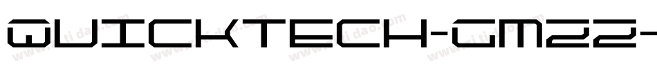 Quicktech-GmZZ字体转换