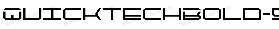 QuicktechBold-5A3j字体转换