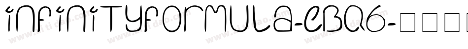 InfinityFormula-eBq6字体转换