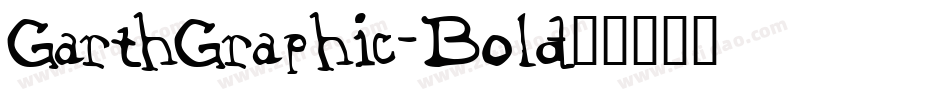 GarthGraphic-Bold字体转换