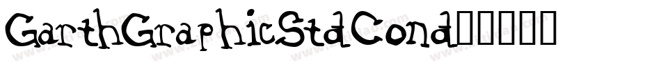 GarthGraphicStd-Cond字体转换