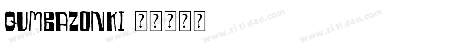 Qumbazonki字体转换