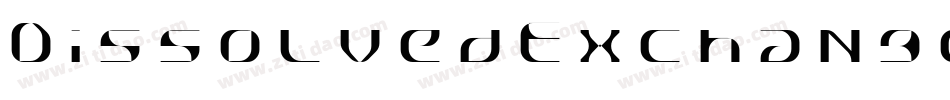 DissolvedExchange-057R字体转换