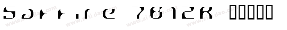 Saffire-7B12R字体转换