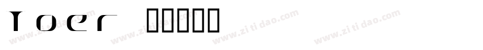 Toer字体转换