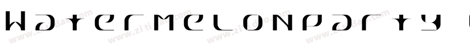 Watermelonparty-064r字体转换