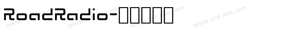 RoadRadio字体转换
