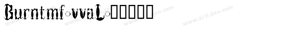 Burntmf-vvaL字体转换