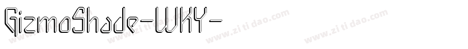 GizmoShade-WKY字体转换