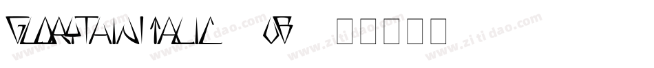 GloryThinItalic-2vB8字体转换