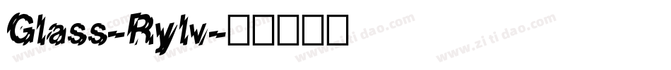 Glass-Rylv字体转换