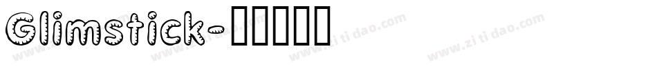 Glimstick字体转换