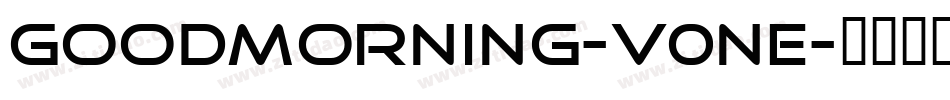GoodMorning-v0nE字体转换
