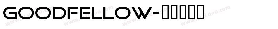 Goodfellow字体转换