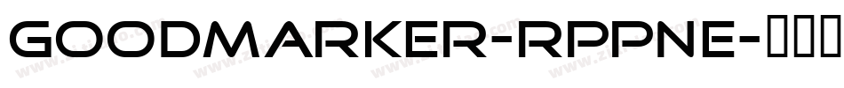 Goodmarker-RppnE字体转换