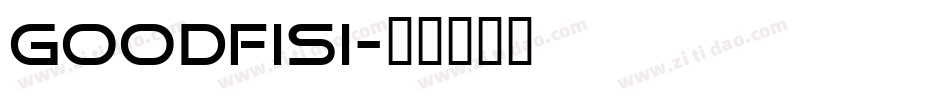 goodfisi字体转换