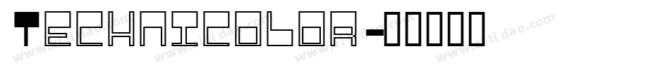 Technicolor字体转换