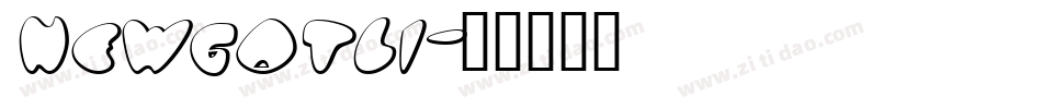 Newgotli字体转换