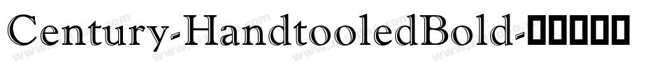 Century-HandtooledBold字体转换