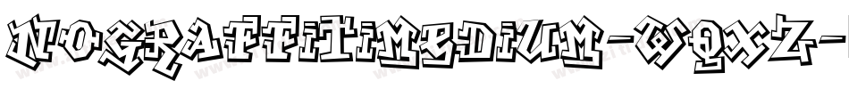 NoGraffitiMedium-wqXZ字体转换