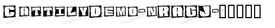 CattilyDemo-nRAGJ字体转换