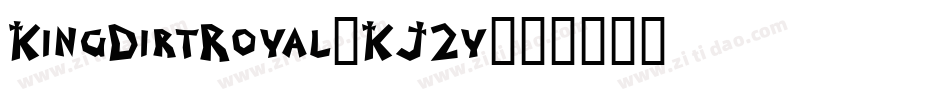 KingDirtRoyal-KJ2y字体转换