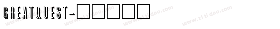 Greatquest字体转换