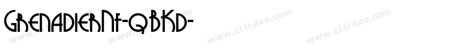 GrenadierNf-qBKd字体转换