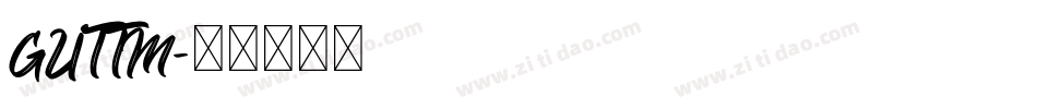 GUTTM字体转换