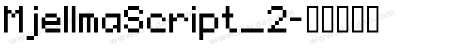 MjellmaScript_2字体转换